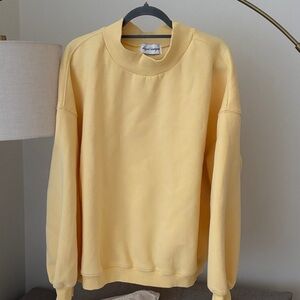 Hazel Yellow Mockneck